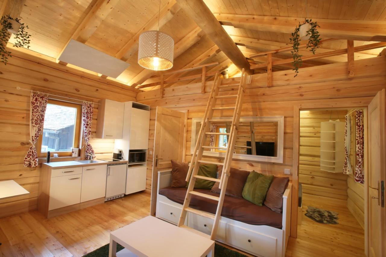 Blockhaus Chalet Mit Beheizbarem Badefass Und Infrarotsauna Auf Der Terrasse Oberschützen 외부 사진